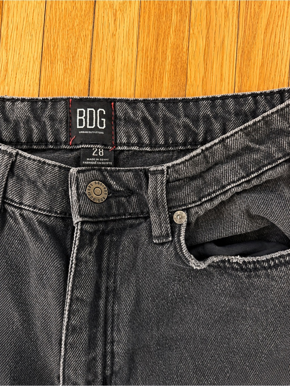 Urban Outfitters BDG High-Rise Faded Black Women's Jeans